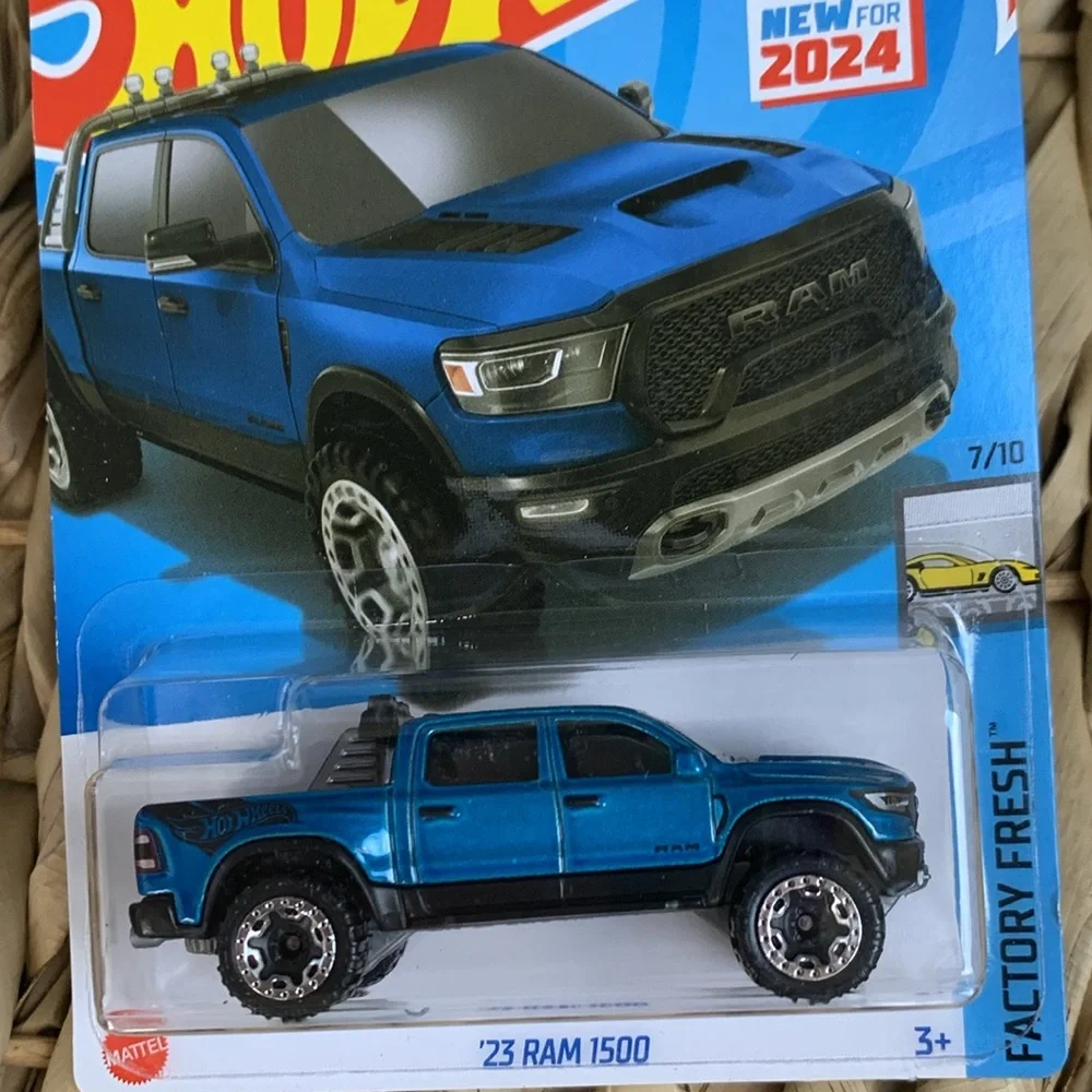 2023 Ram 1500 Hot Wheels Pickup Truck Blue Hotwheels 2024 Casting New
